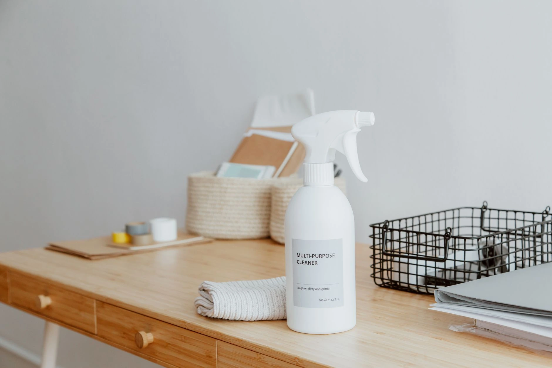 sparkling clean home